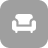 Black printer icon with a white printer symbol
